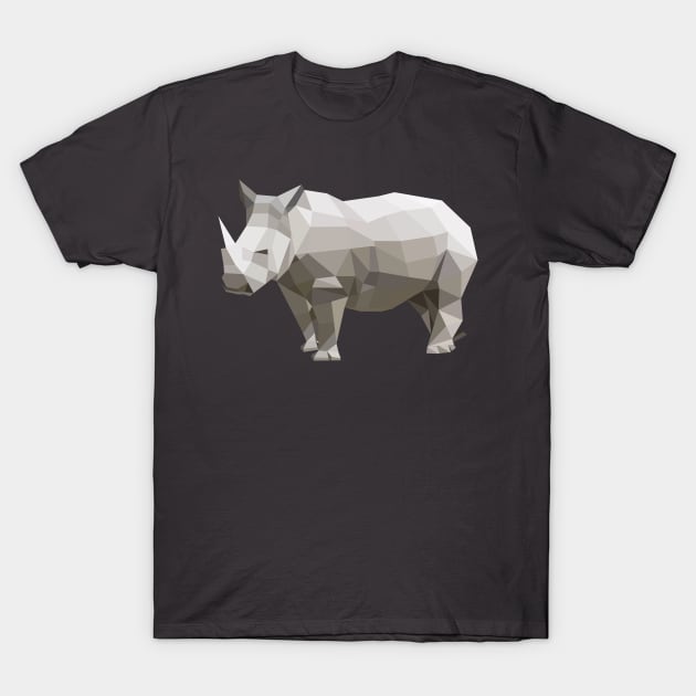 Rhinoceros T-Shirt by ByVili